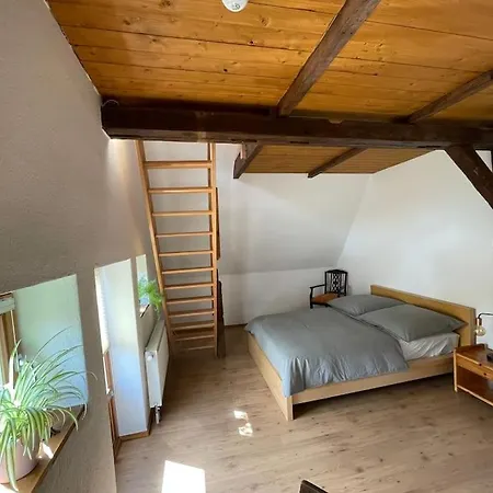 Restaurierter Speicher Auf Resthof